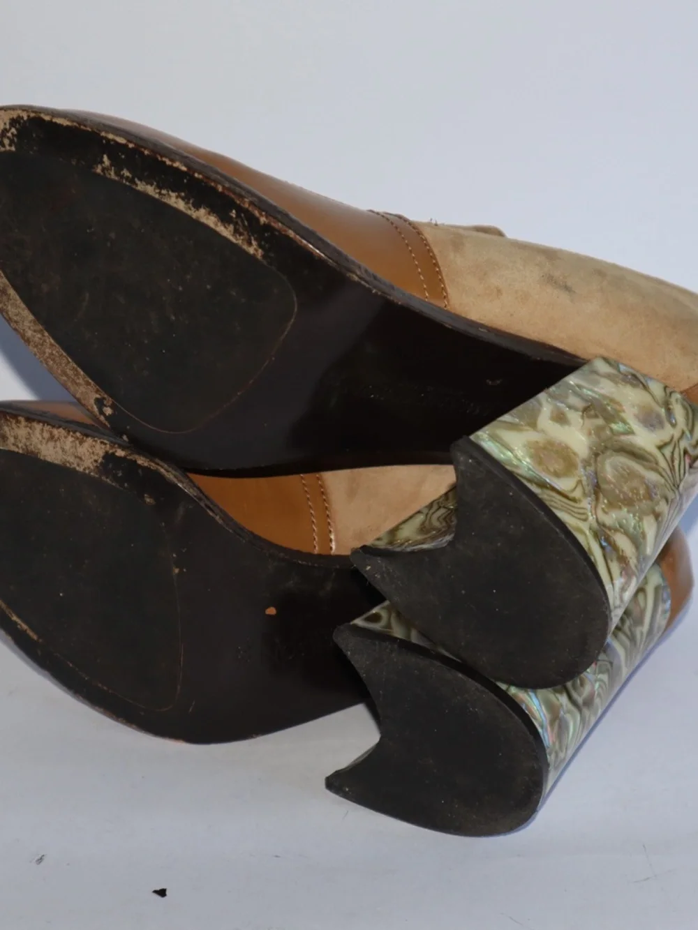 J.W. Anderson Landscape Column Heel Loafers Women's 38
